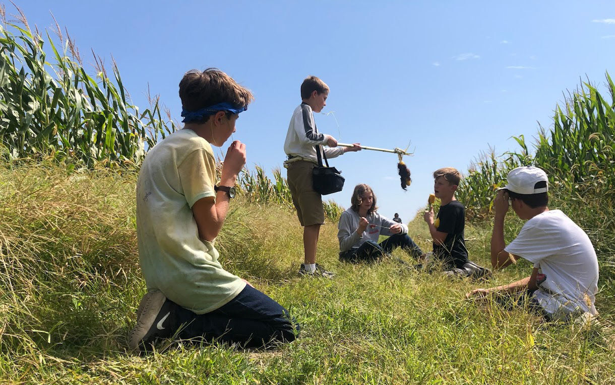 Maíz filming